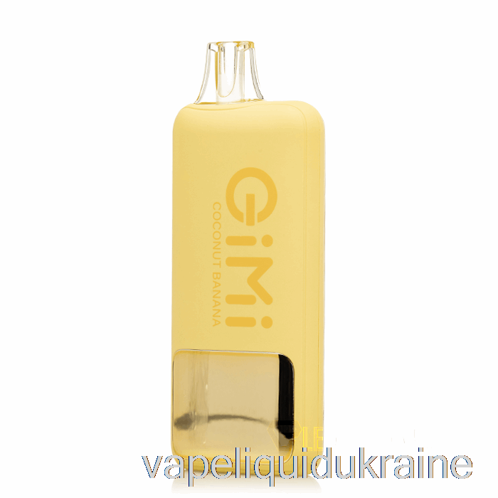 Vape Liquid Ukraine Flum Gimi 8500 Smart Disposable Coconut Banana
